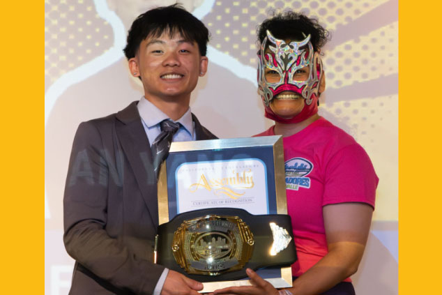 Youth Champion Evan Yang