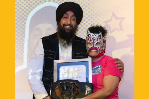 Elected Champion Naindeep Singh Chann