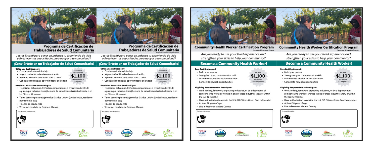 Farmworker Advancement Program (FAP) – Community Health Worker Certification