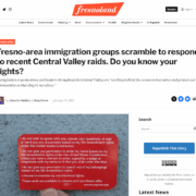 FresnoLand KYR Immigration Red Card Article